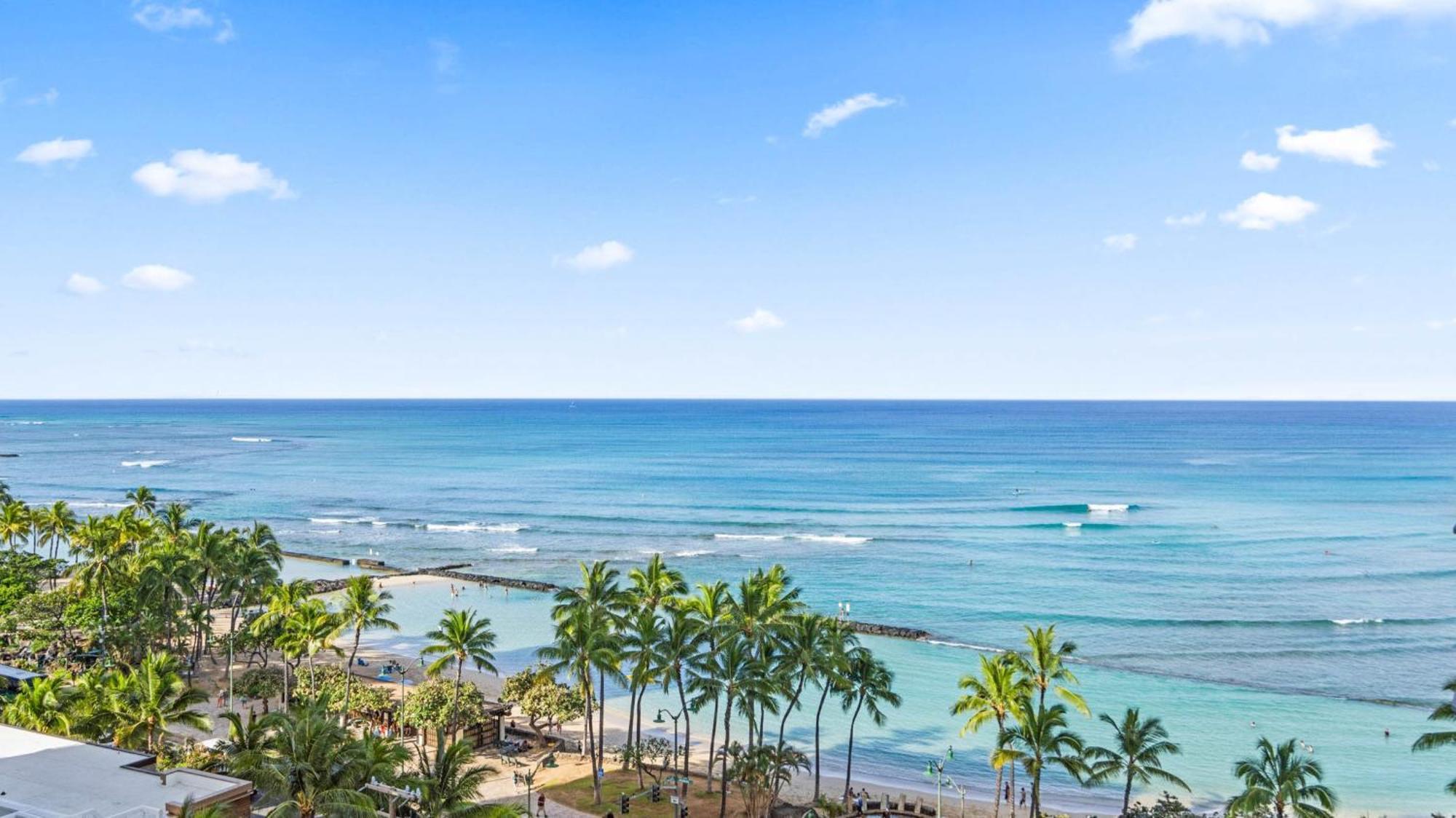 Luxury Oceanfront 2 Bedroom Apartment At Waikiki Beach Tower Honolulu Dış mekan fotoğraf